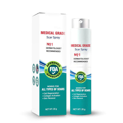 ❤️Advacnced Scar Spray For All Types of Scars- For Example Acne Scars, Surgical Scars and Stretch Marks⚡⚡⚡
